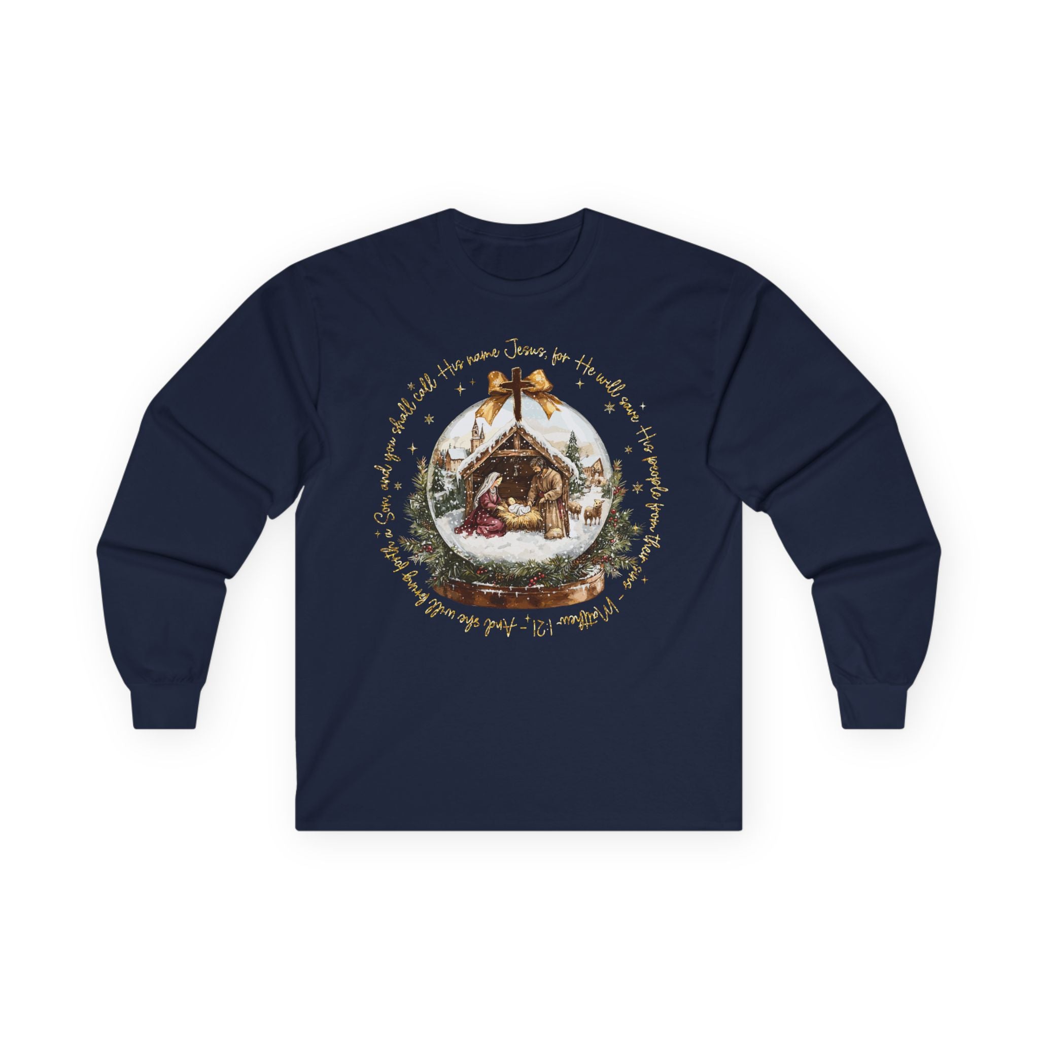 Christmas Nativity - Long Sleeve Tee