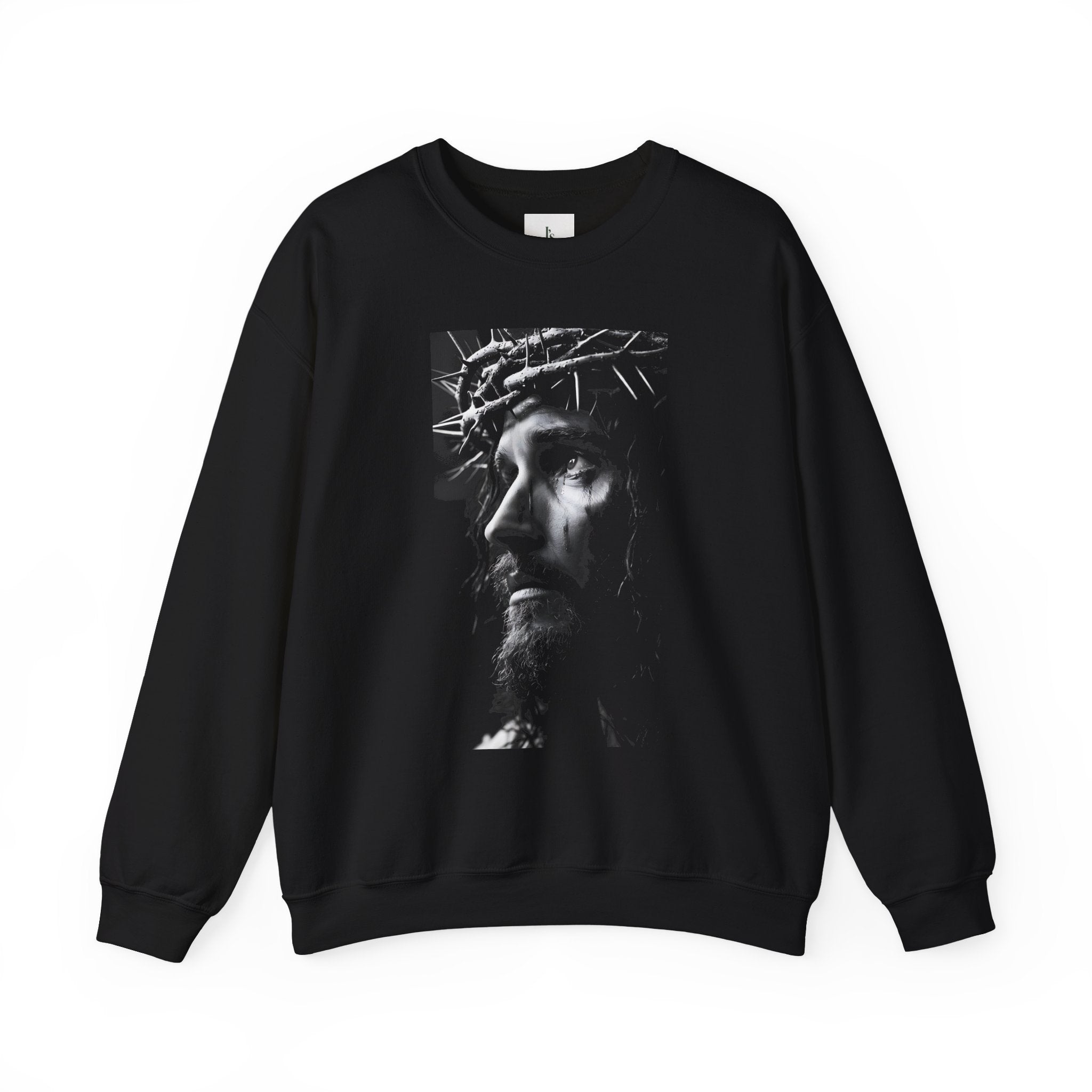 Jesus Portrait - Adult Crewneck Sweatshirt