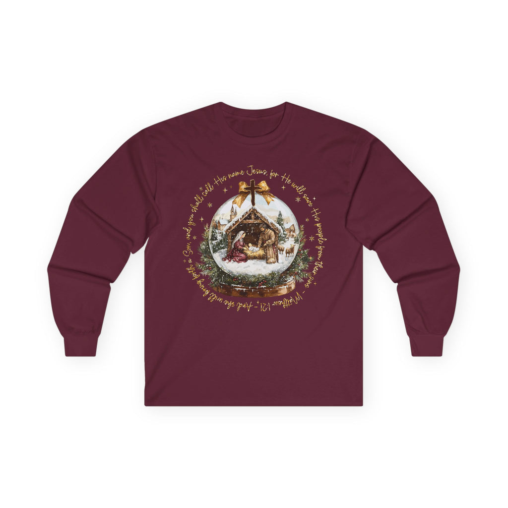 Christmas Nativity - Long Sleeve Tee