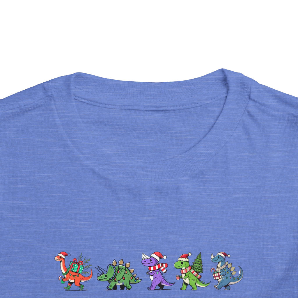 Colorful Dinosaur Parade - Toddler T-Shirt