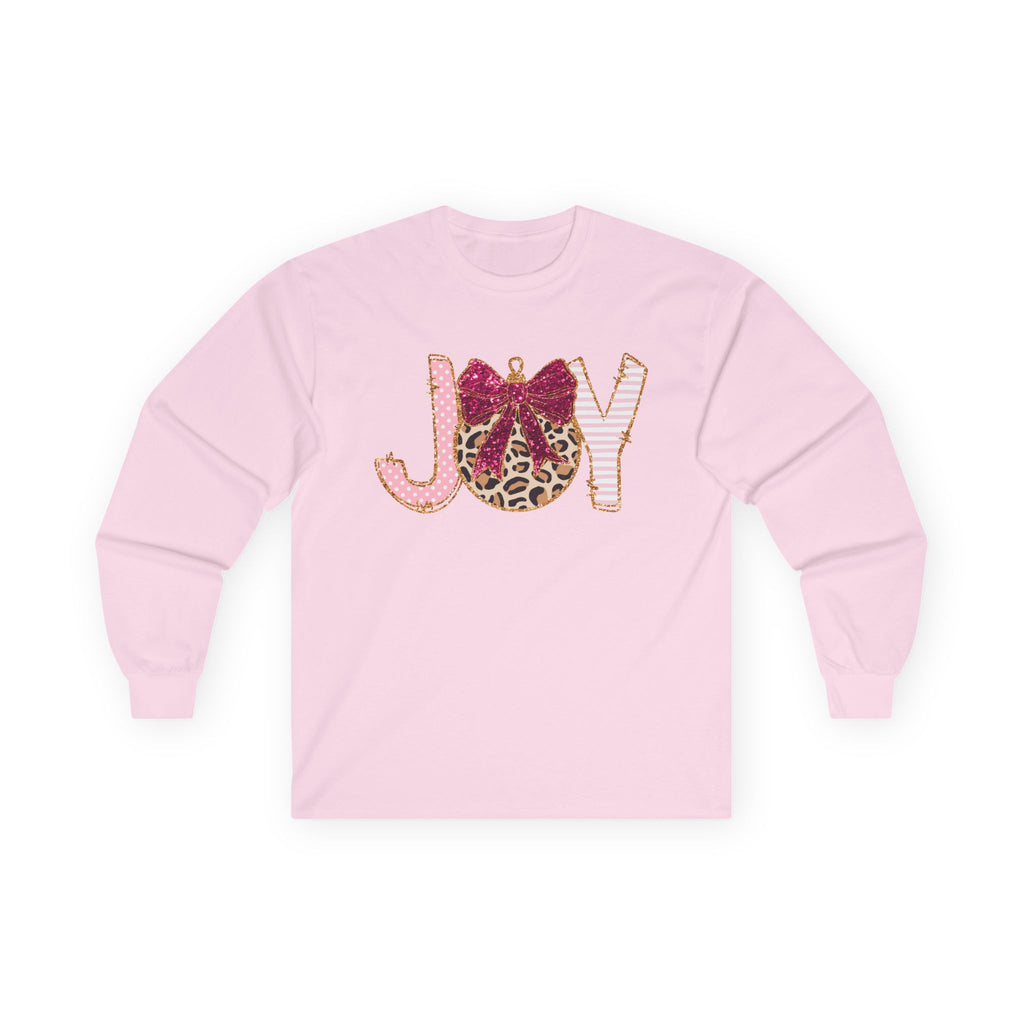 Joy Leopard Ornament- Adult Long Sleeve