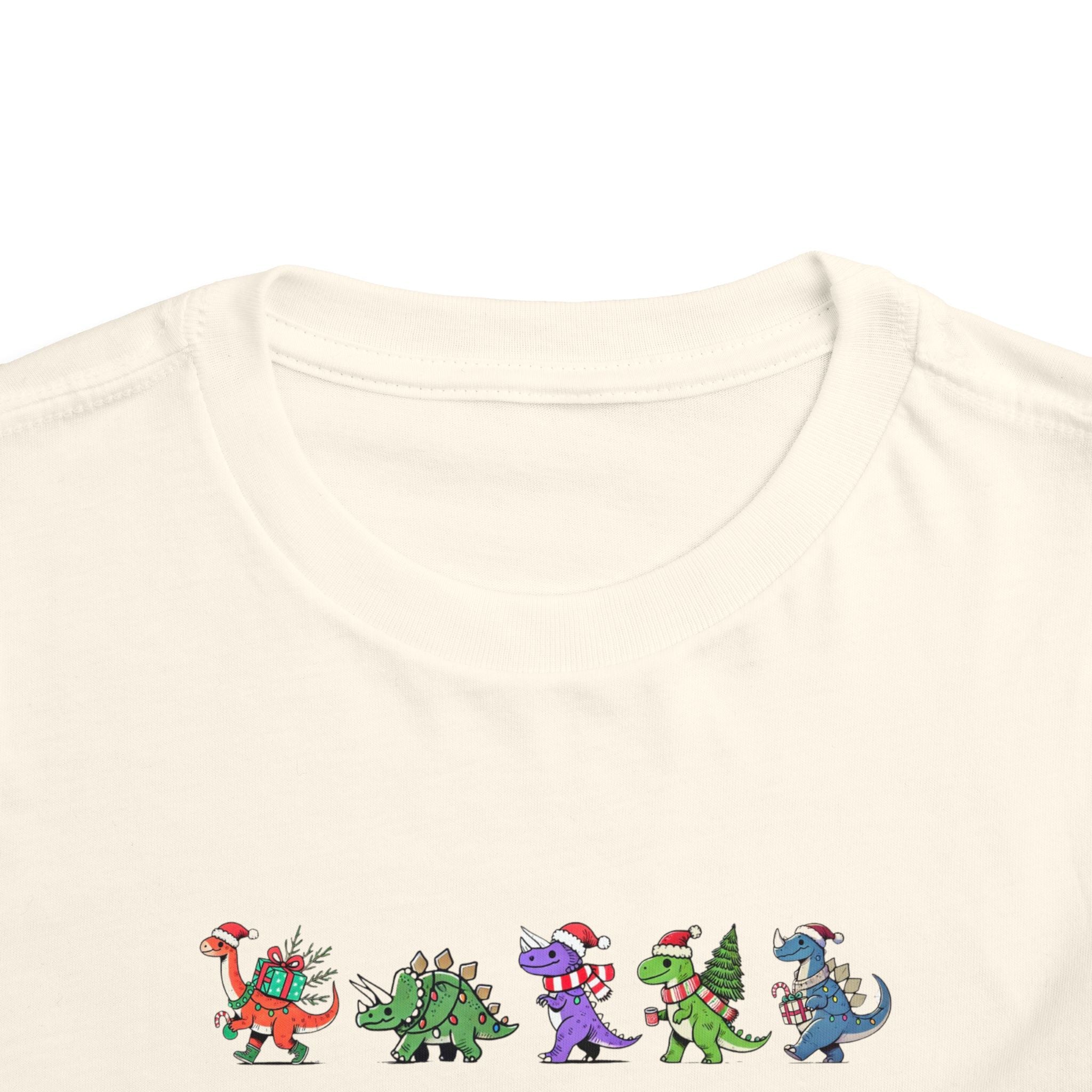 Colorful Dinosaur Parade - Toddler T-Shirt