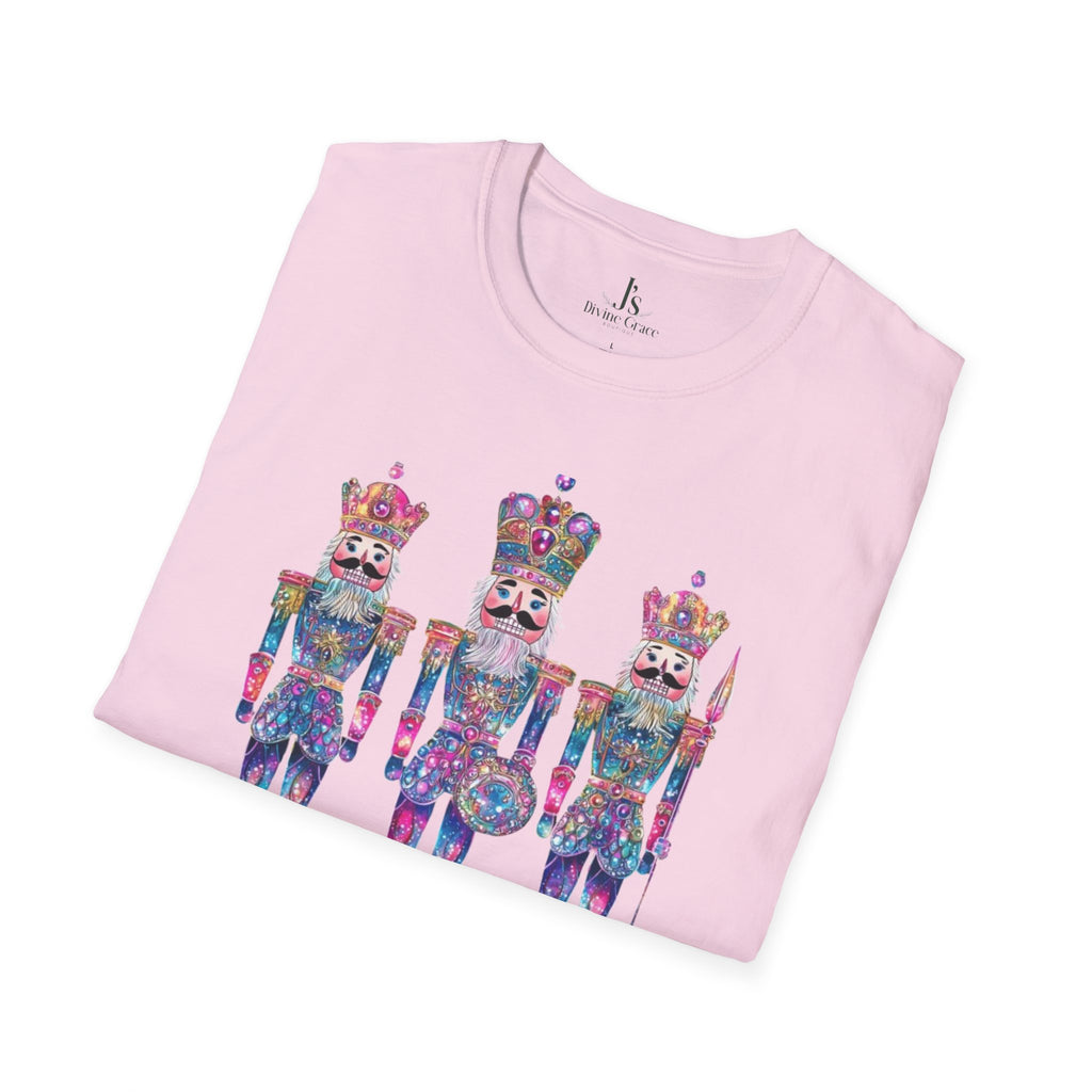 Pink Nutcracker Trio — Adult T-Shirt