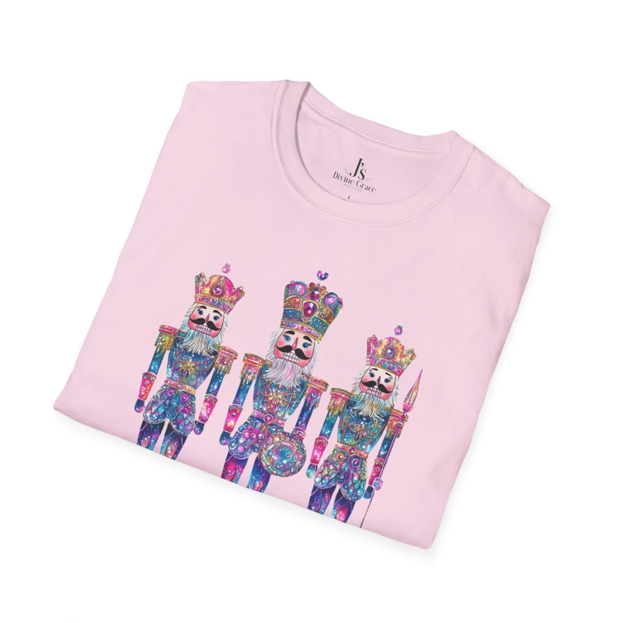 Pink Nutcracker Trio — Adult T-Shirt
