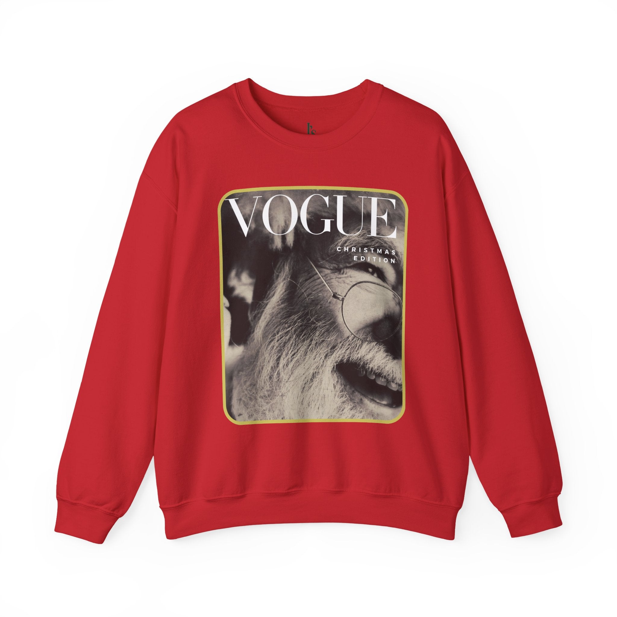 Santa Vogue Magazine — Adult Crewneck Sweatshirt