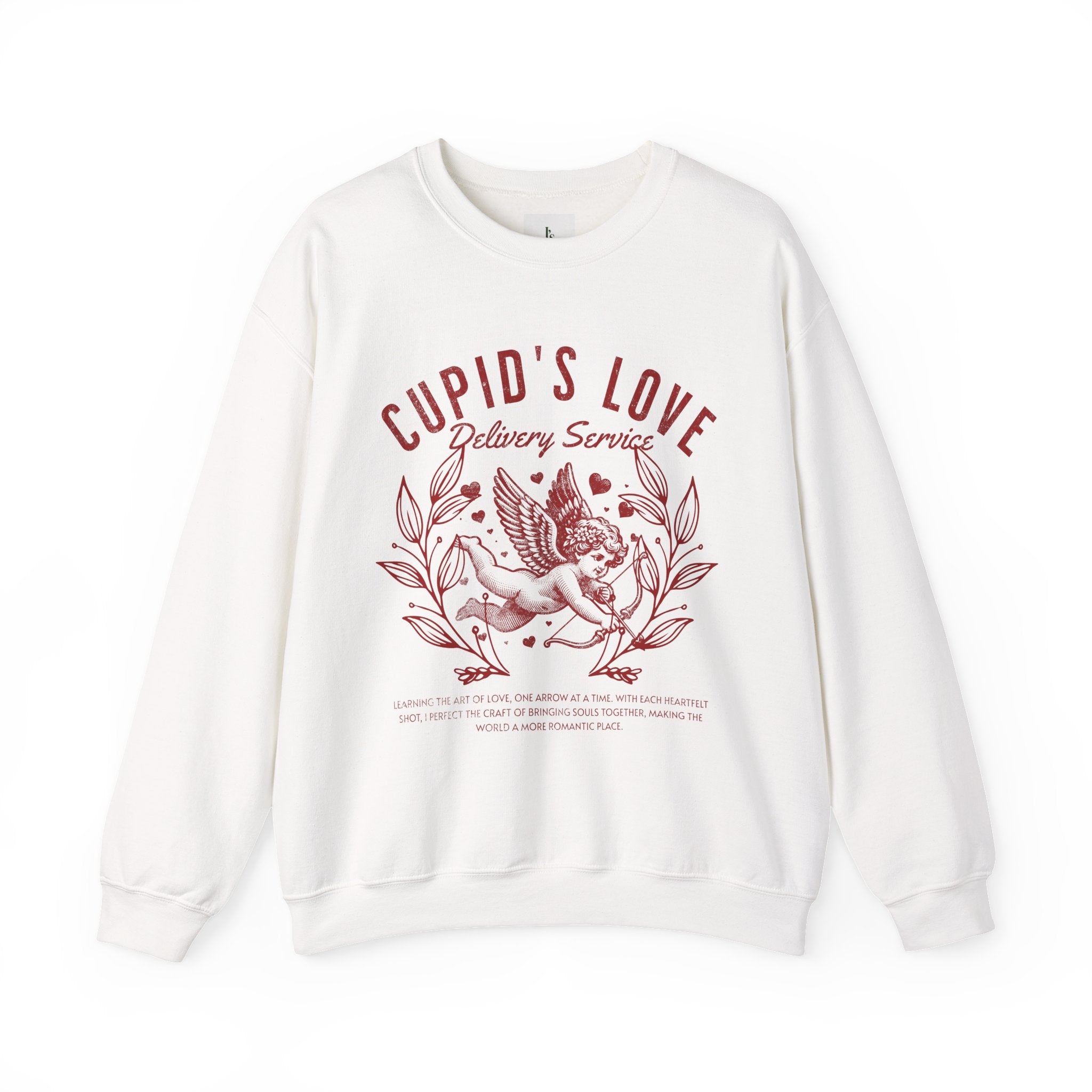 Cupid's Love Delivery- Adult Crewneck Sweatshirt