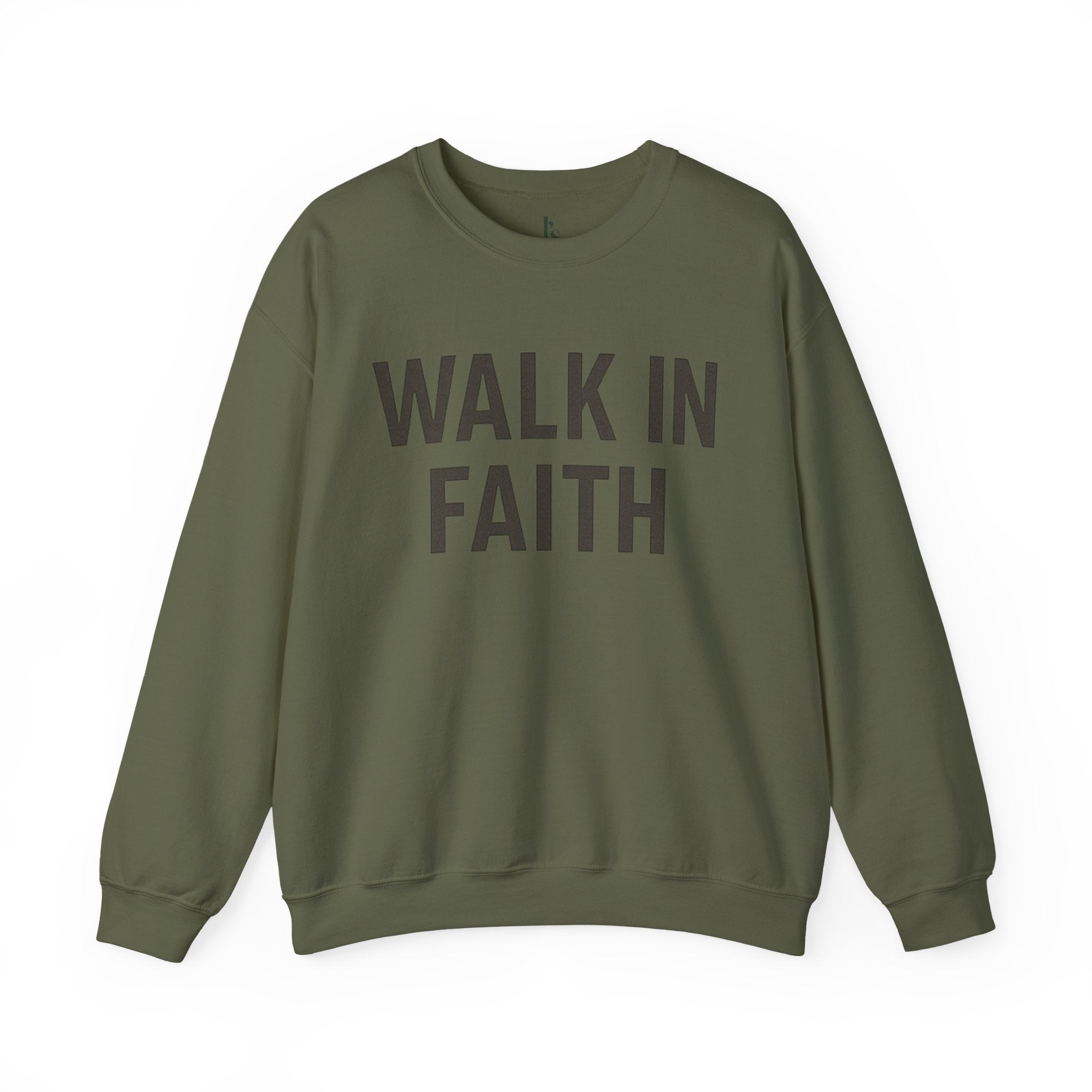 Walk In Faith - Adult Crewneck Sweatshirt