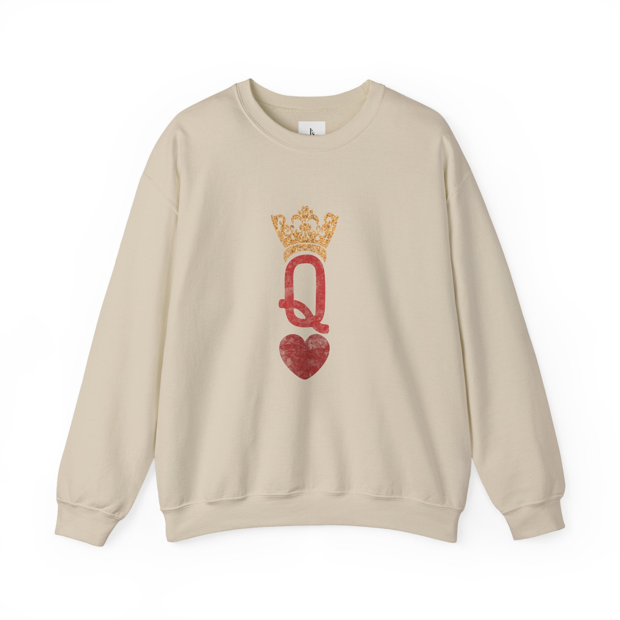 Queen of Hearts - Adult  Crewneck Sweatshirt