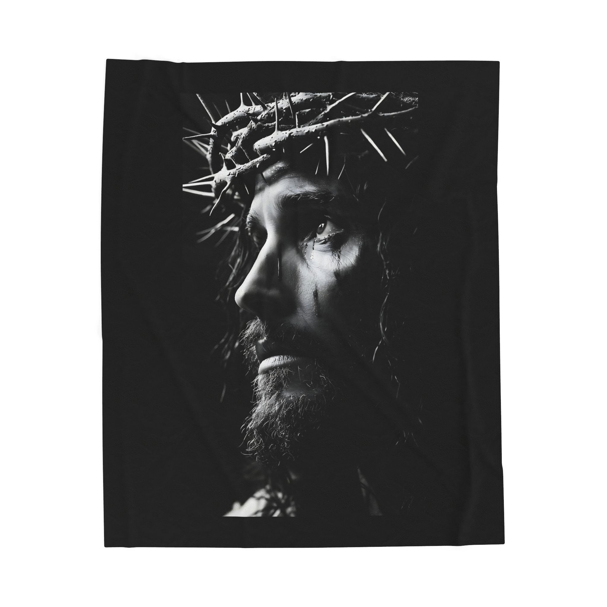 Jesus Crown of Thorns-Blanket