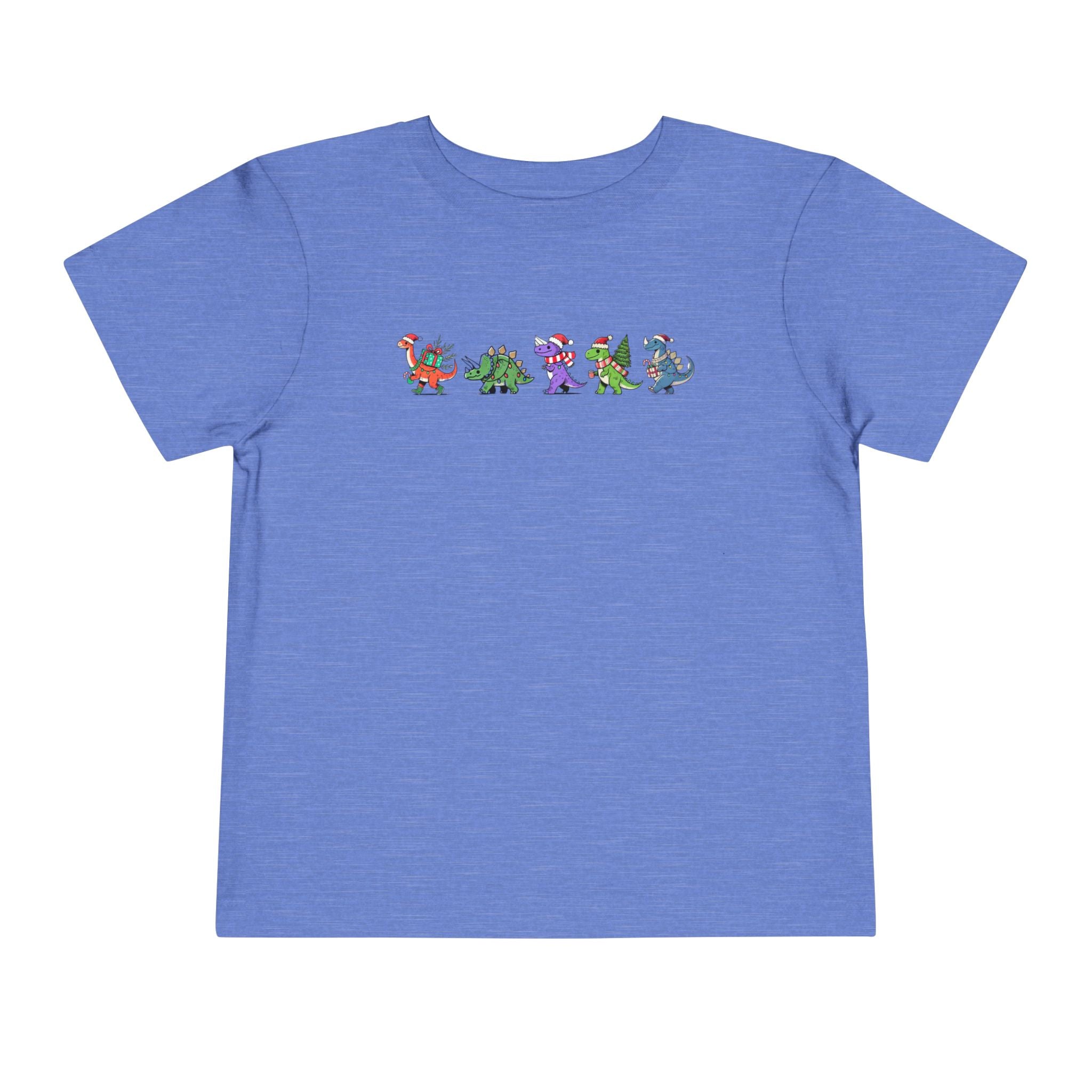 Colorful Dinosaur Parade - Toddler T-Shirt