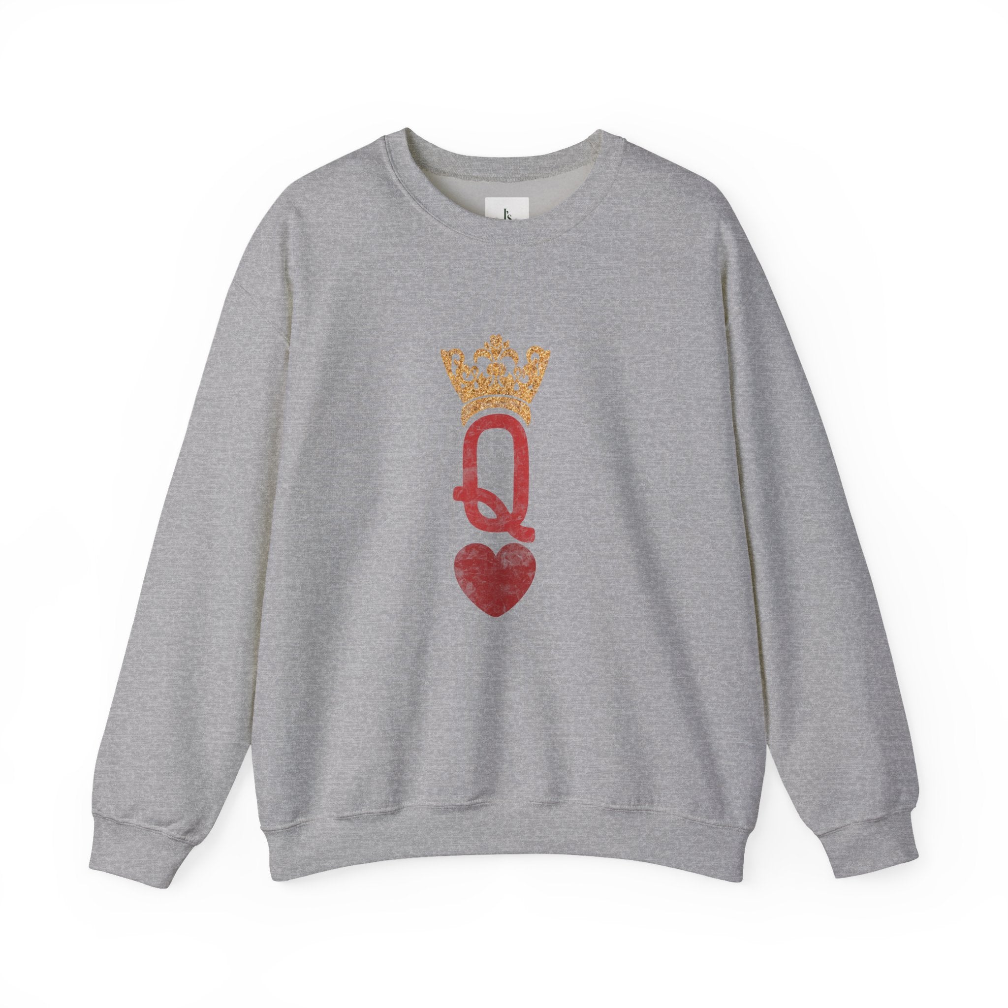 Queen of Hearts - Adult  Crewneck Sweatshirt
