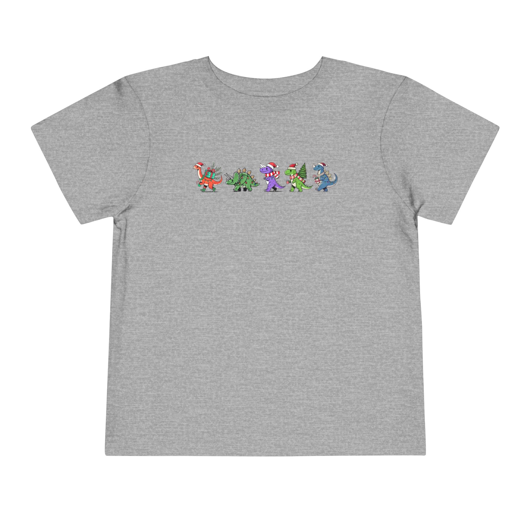 Colorful Dinosaur Parade - Toddler T-Shirt