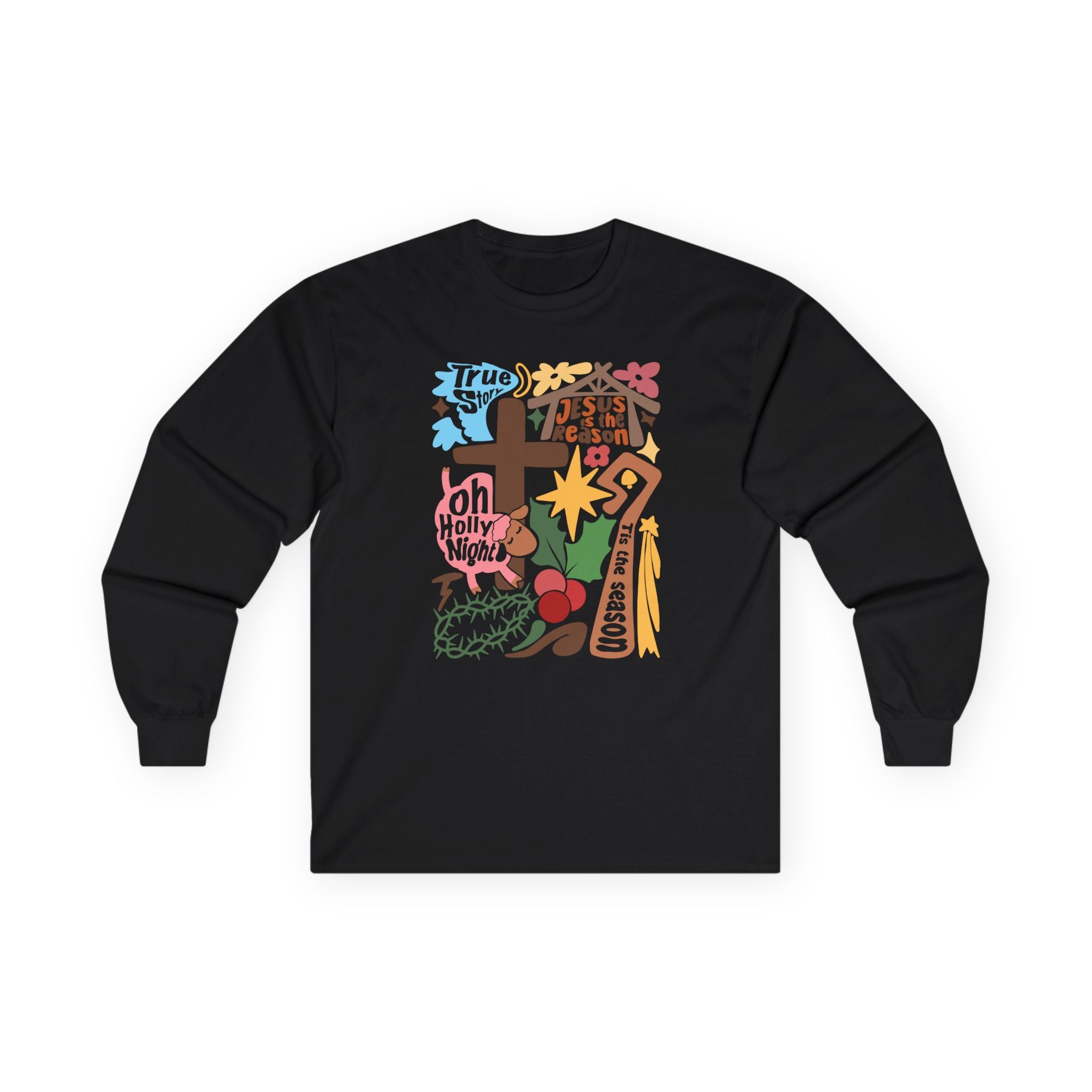 "Oh Holy Night" - Adult Long Sleeve