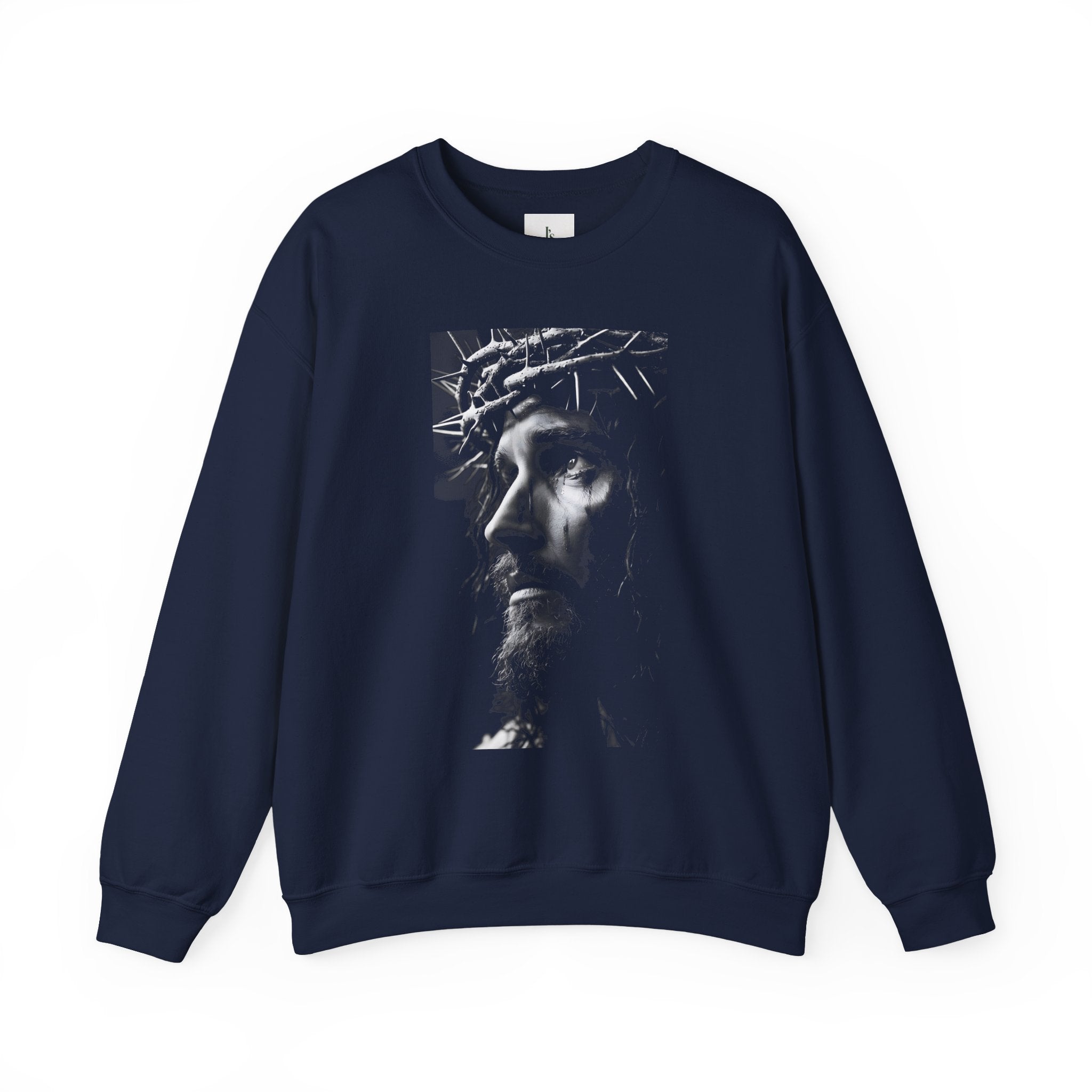 Jesus Portrait - Adult Crewneck Sweatshirt