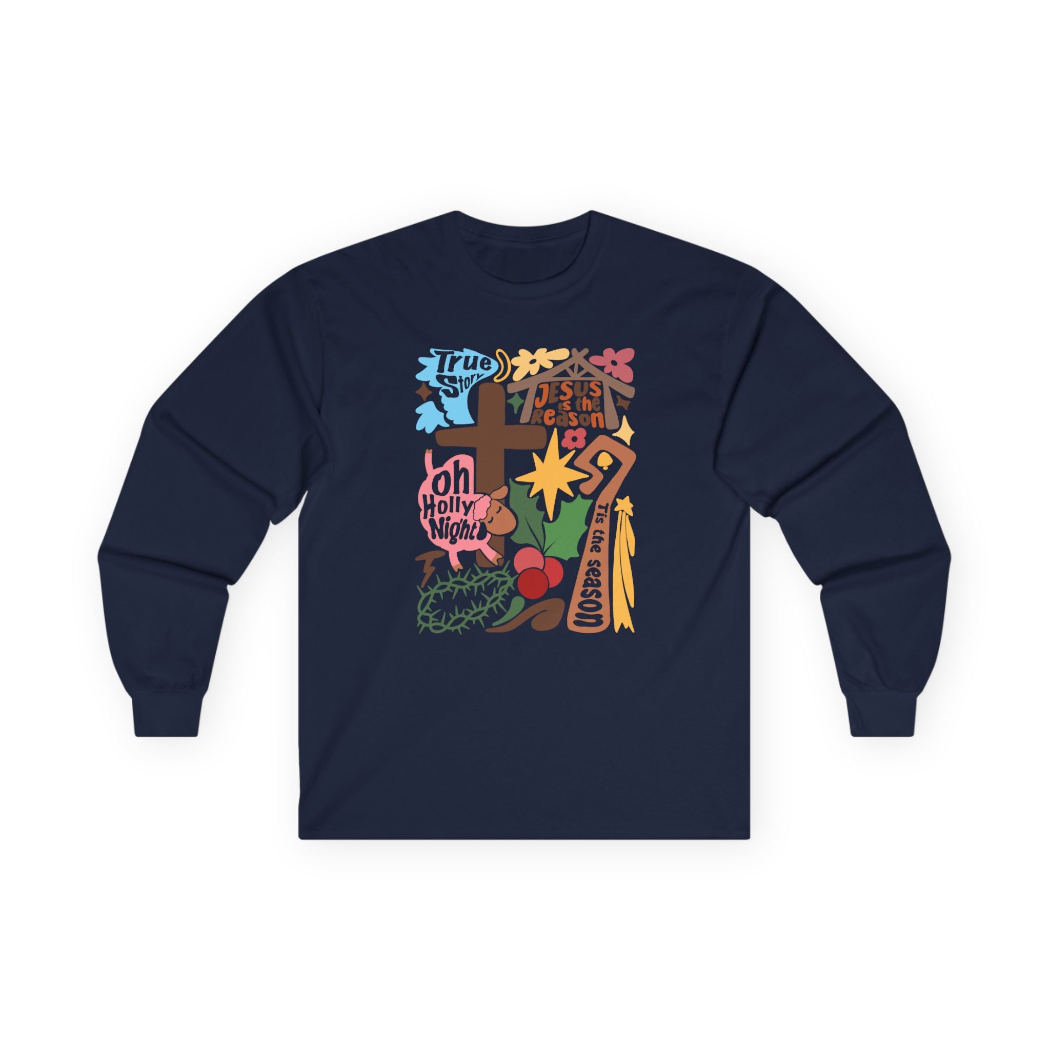 "Oh Holy Night" - Adult Long Sleeve