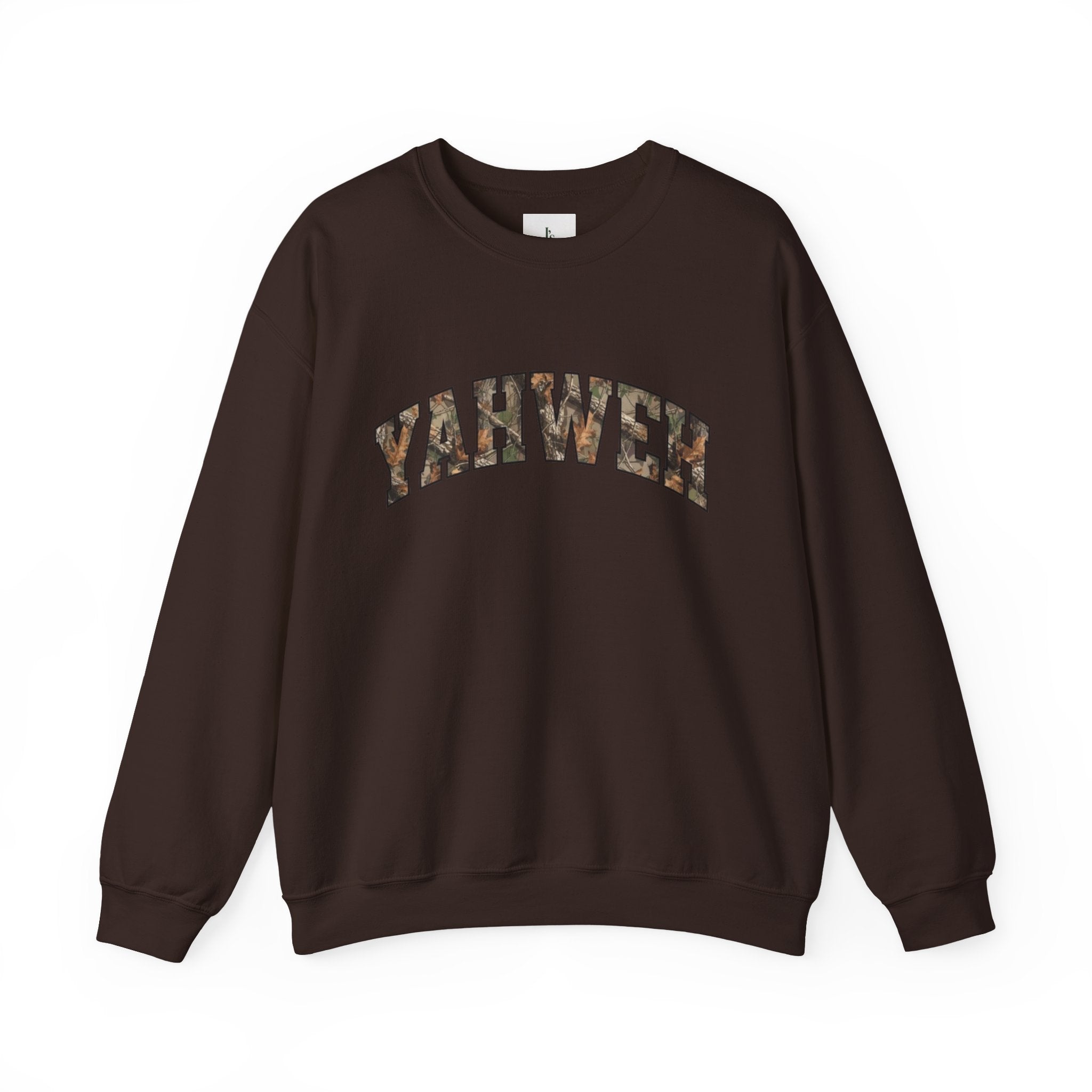 YAHWEH Camo-Adult Crewneck Sweatshirt