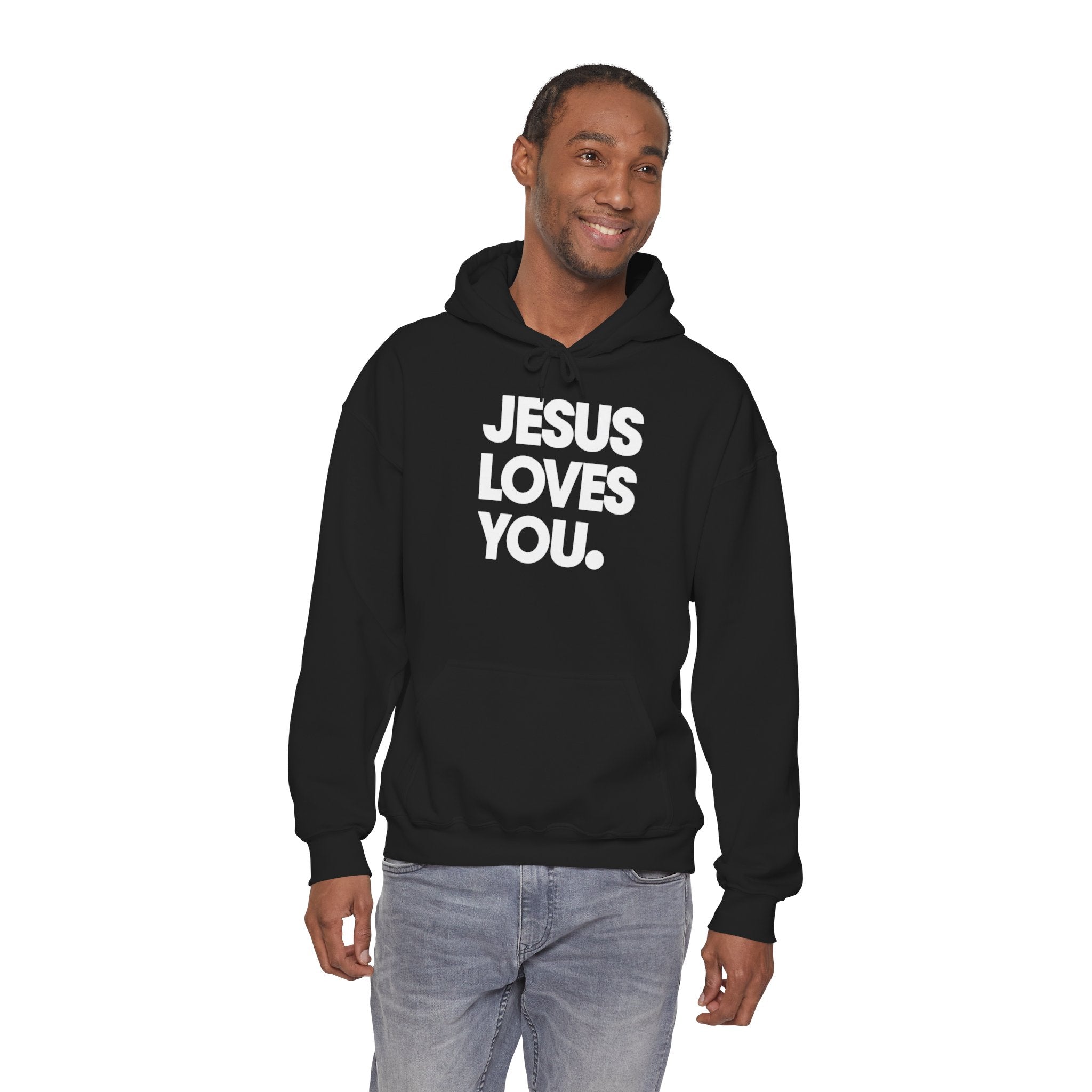 Jesus Loves You - Adult Hoodie