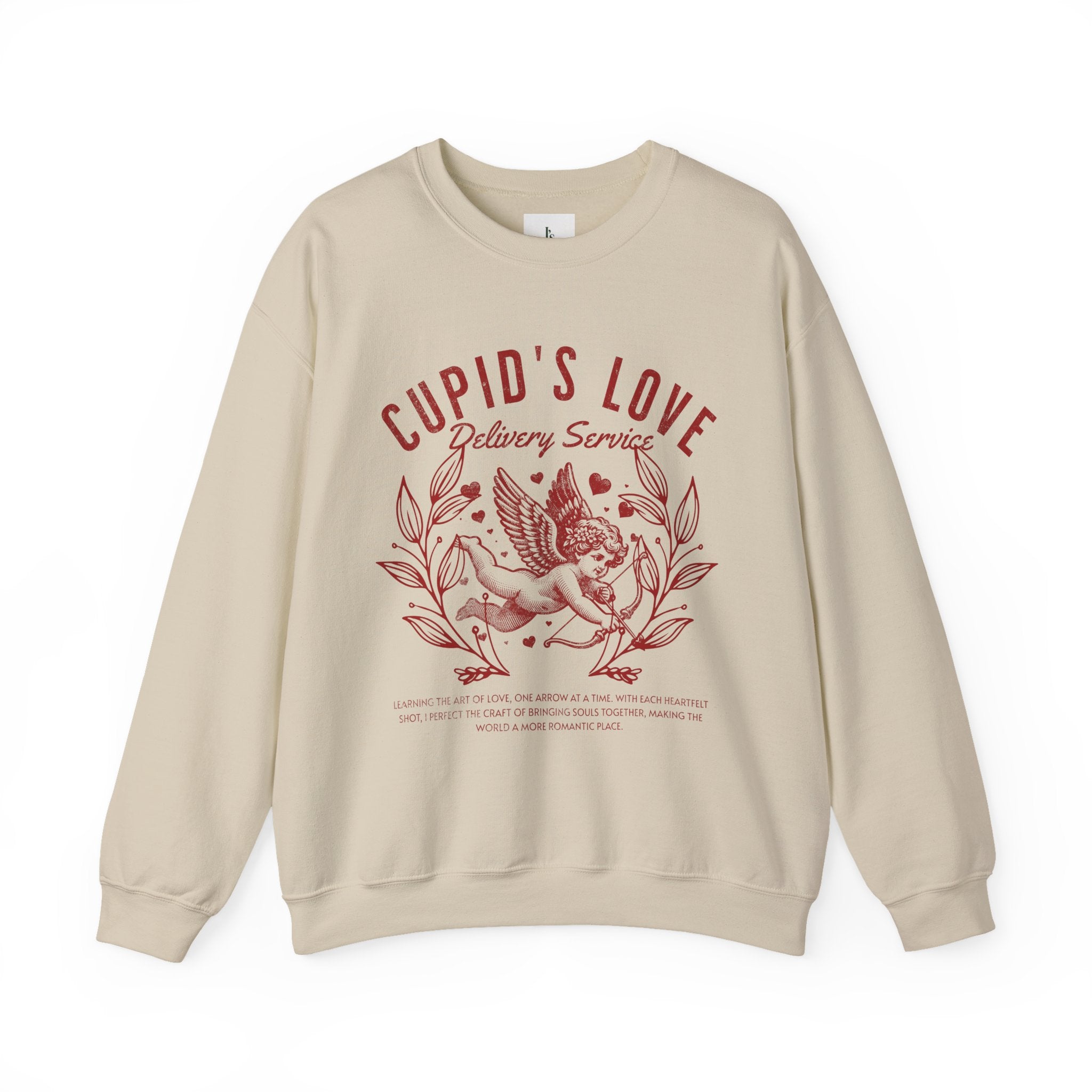 Cupid's Love Delivery- Adult Crewneck Sweatshirt