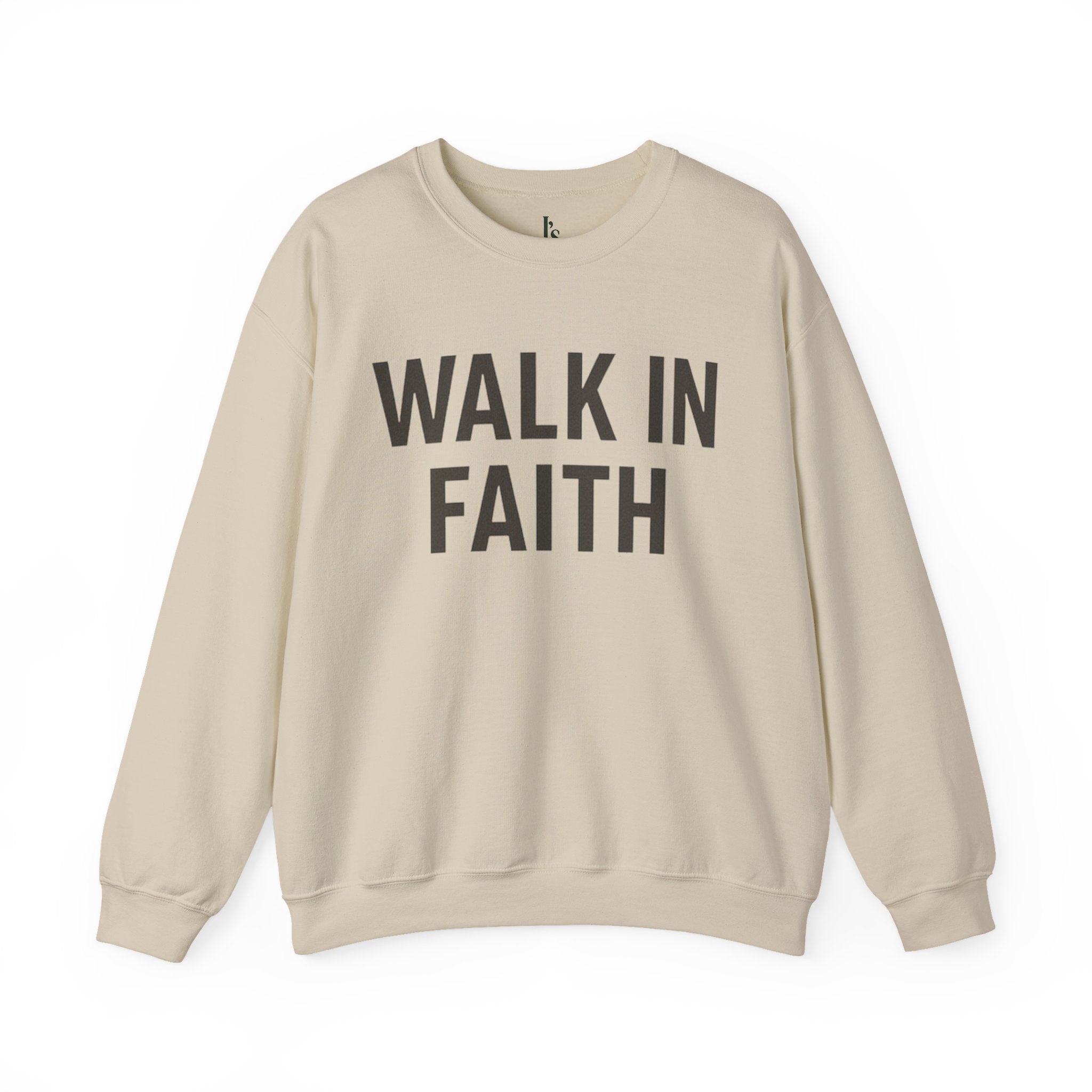 Walk In Faith - Adult Crewneck Sweatshirt