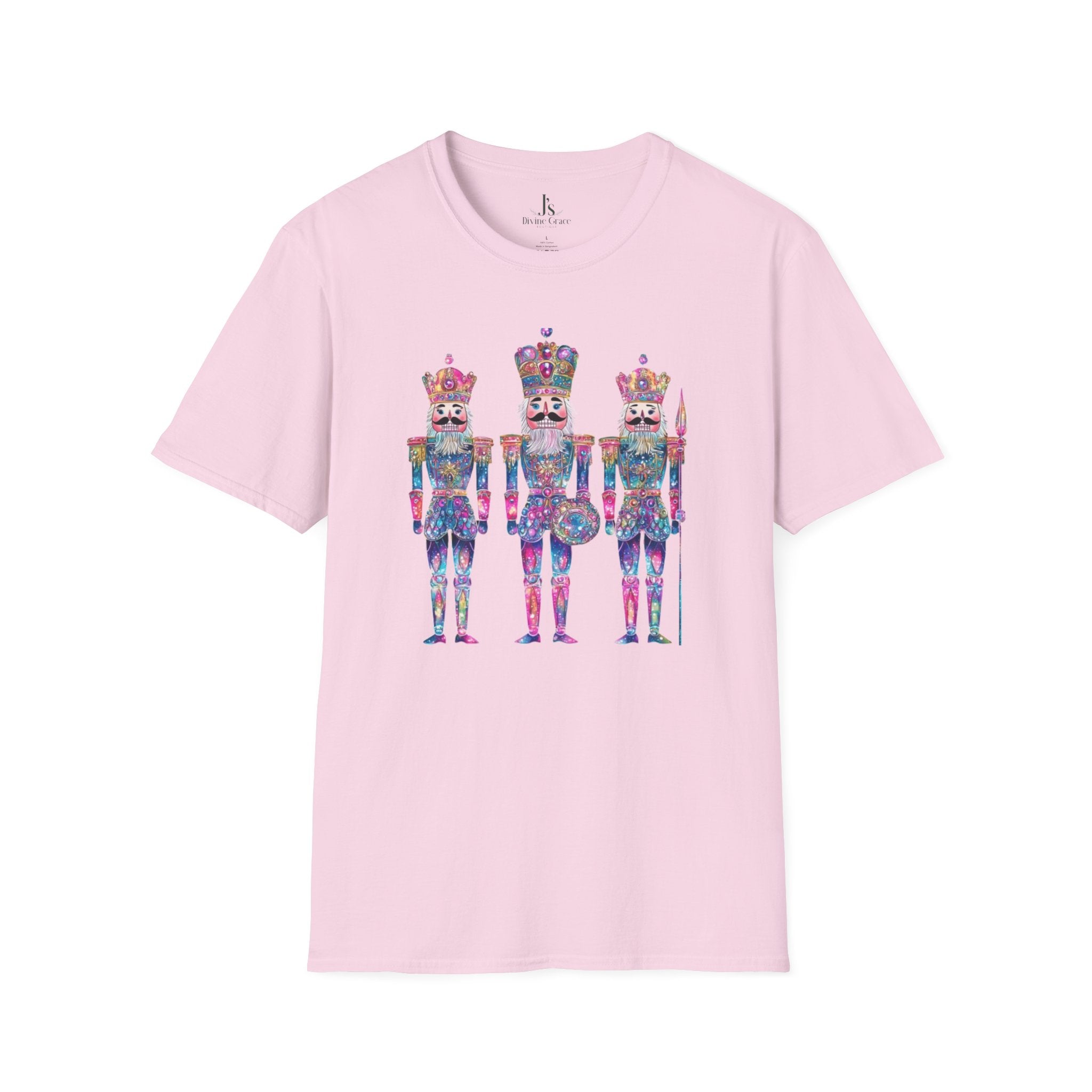 Pink Nutcracker Trio — Adult T-Shirt