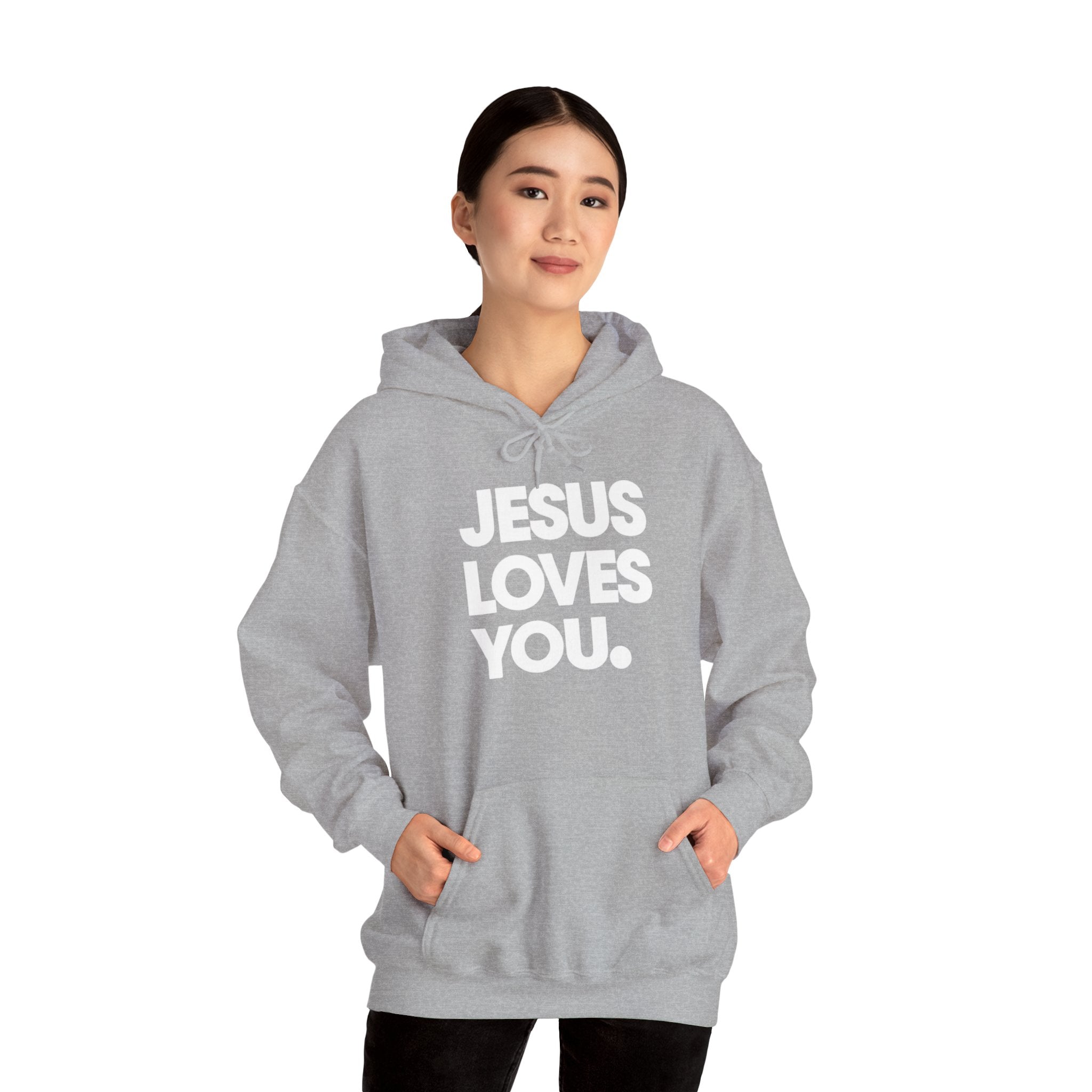 Jesus Loves You - Adult Hoodie