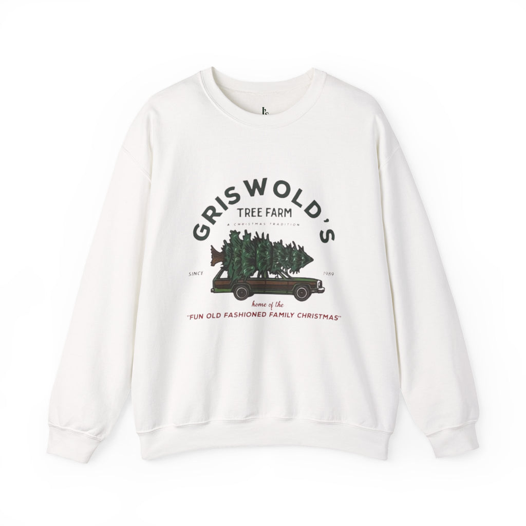 Griswold's Tree Farm Crewneck —Adult Crewneck Sweatshirt