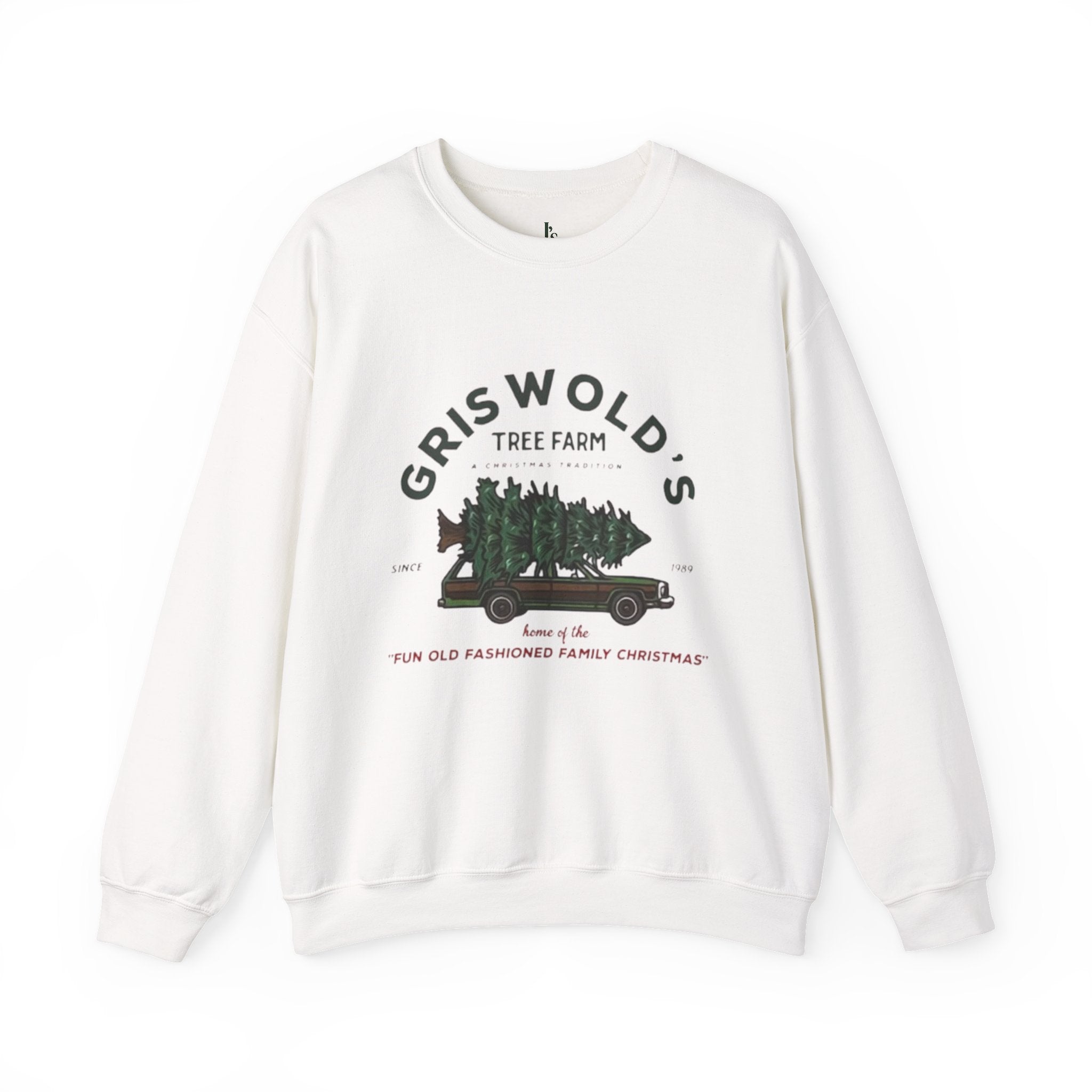 Griswold's Tree Farm Crewneck —Adult Crewneck Sweatshirt