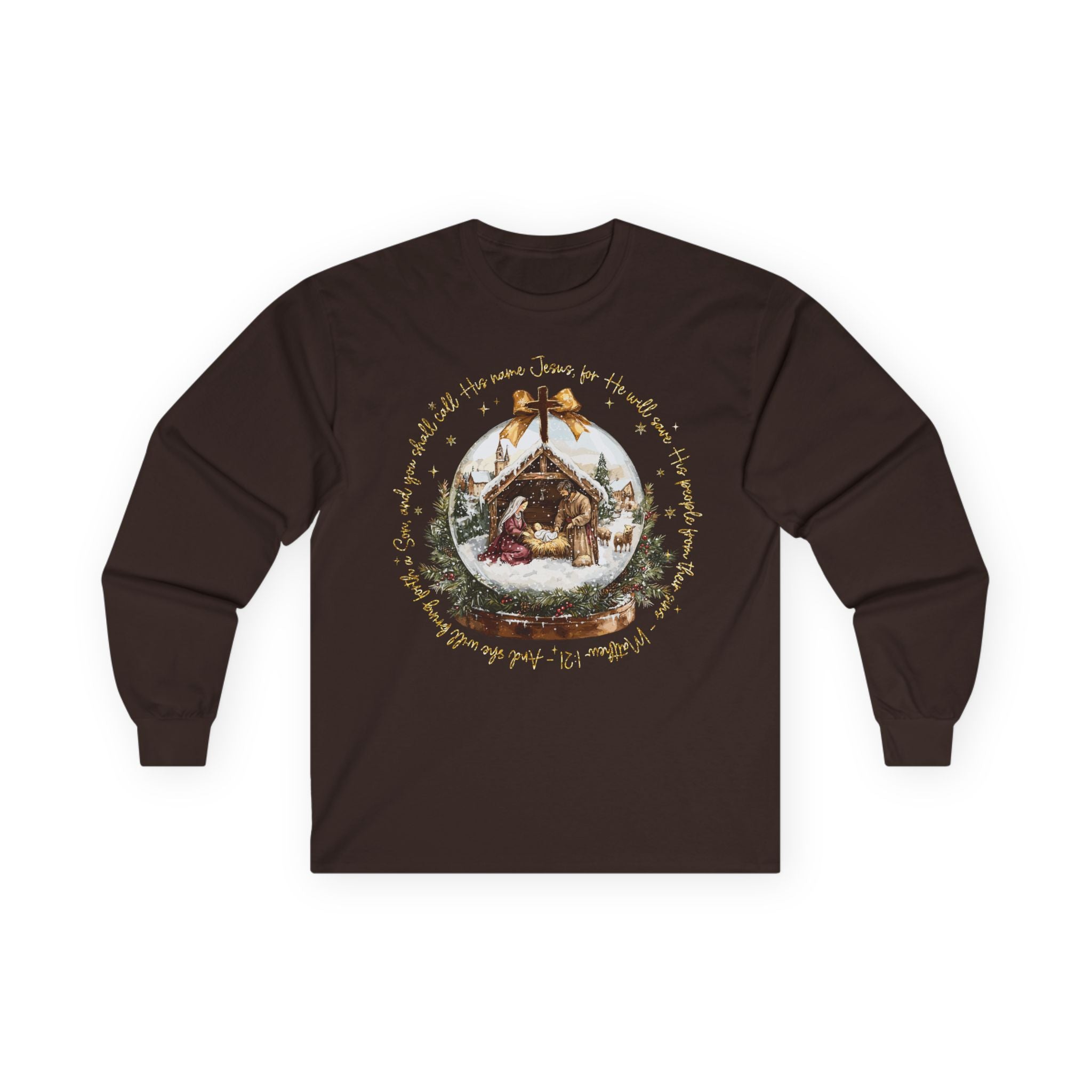 Christmas Nativity - Long Sleeve Tee