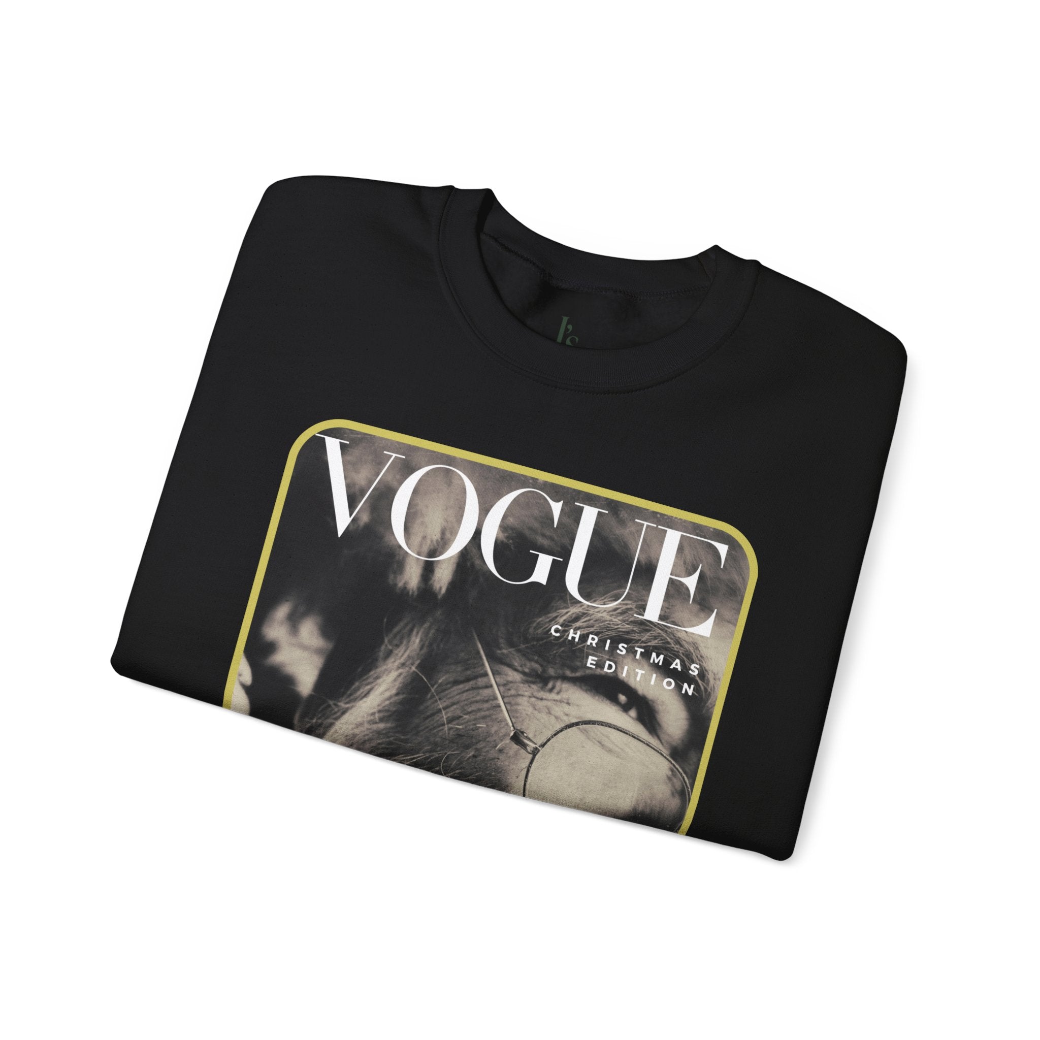 Santa Vogue Magazine — Adult Crewneck Sweatshirt
